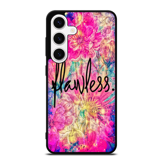 FLAWLESS FLOWER LOGO Samsung Galaxy S24 Case Cover