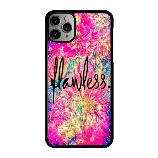 FLAWLESS FLOWER LOGO iPhone 11 Pro Max Case Cover