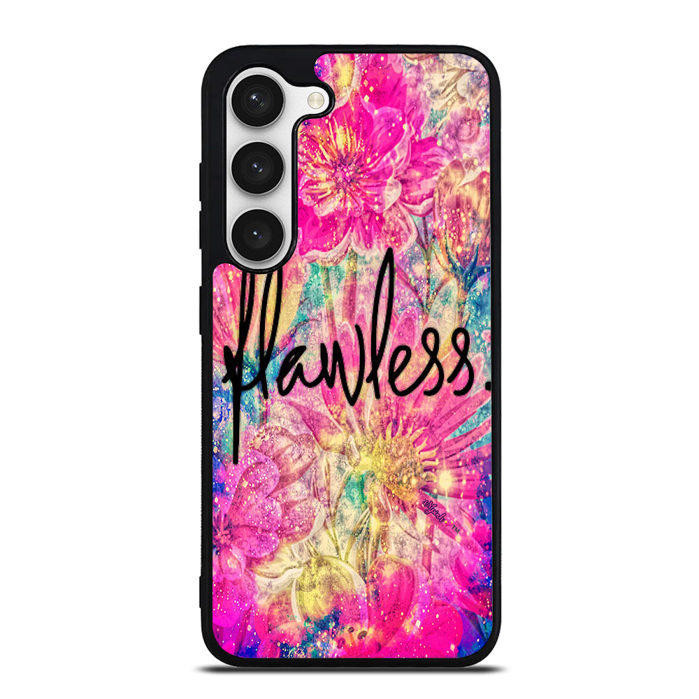 FLAWLESS FLOWER LOGO Samsung Galaxy S23 Case Cover