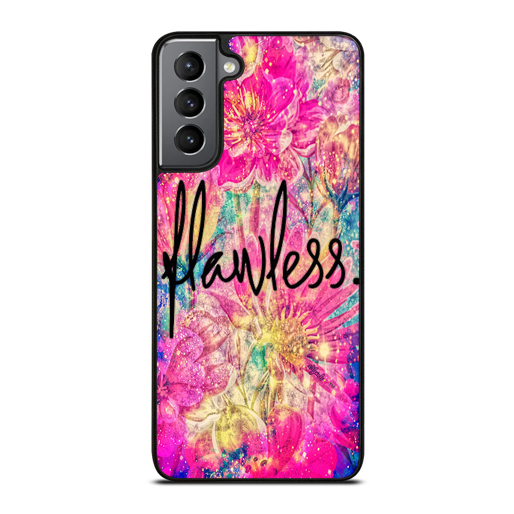 FLAWLESS FLOWER LOGO Samsung Galaxy S21 Plus Case Cover