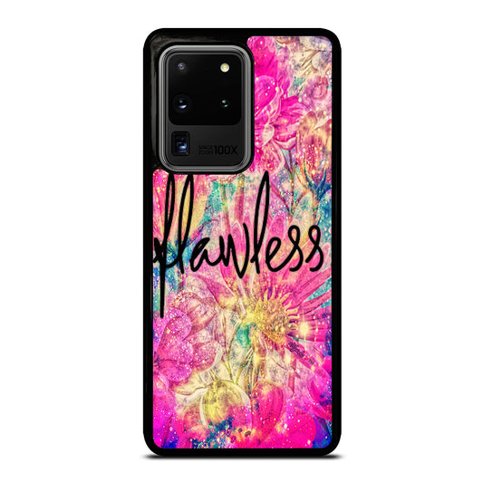 FLAWLESS FLOWER LOGO Samsung Galaxy S20 Ultra Case Cover
