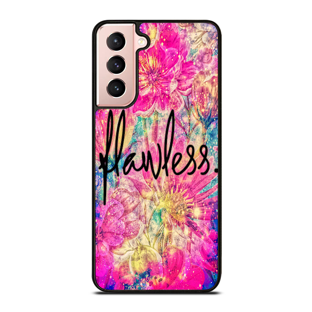 FLAWLESS FLOWER LOGO Samsung Galaxy S21 Case Cover