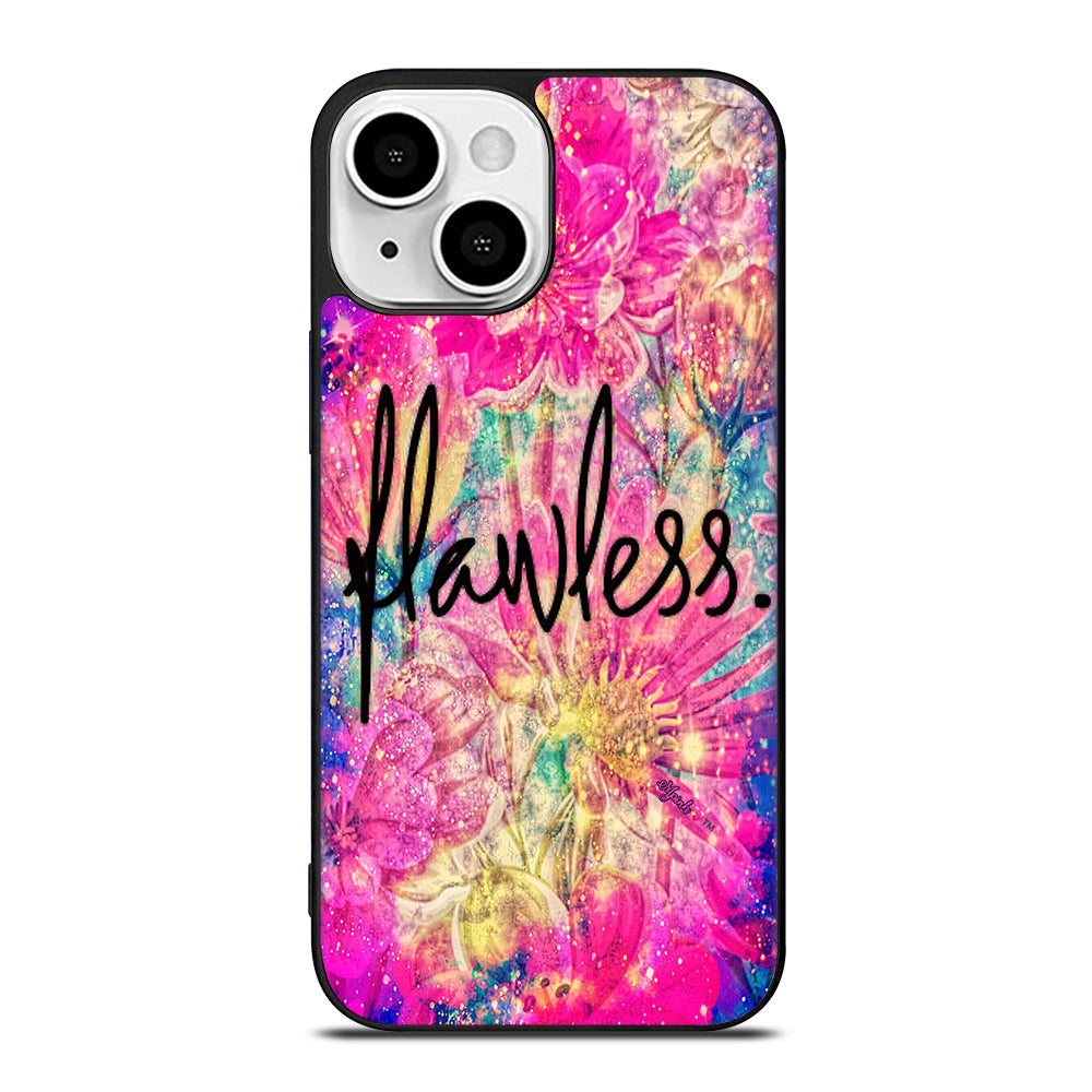 FLAWLESS FLOWER LOGO iPhone 13 Mini Case Cover