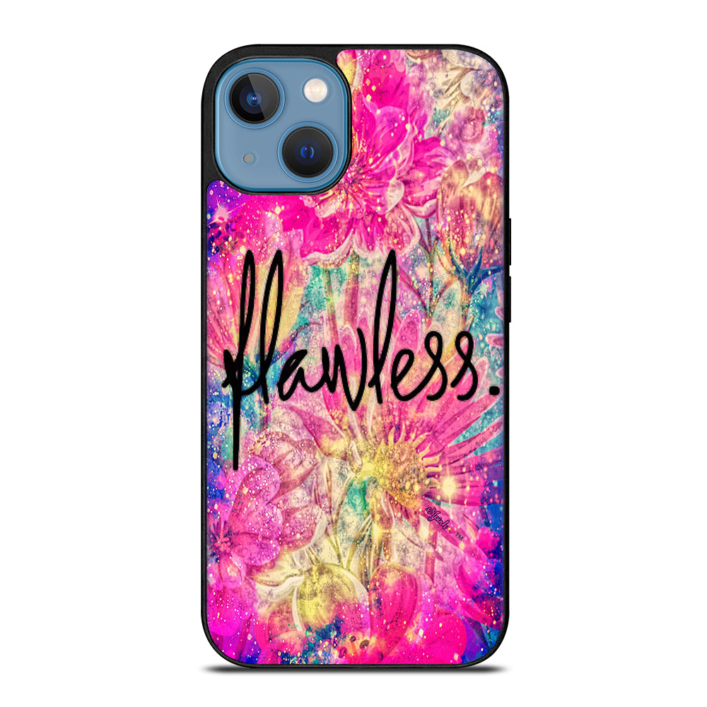 FLAWLESS FLOWER LOGO iPhone 13 Case Cover
