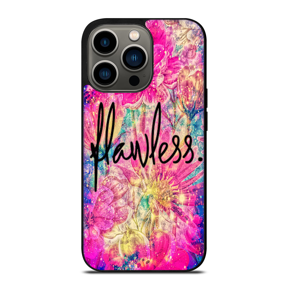 FLAWLESS FLOWER LOGO iPhone 13 Pro Case Cover