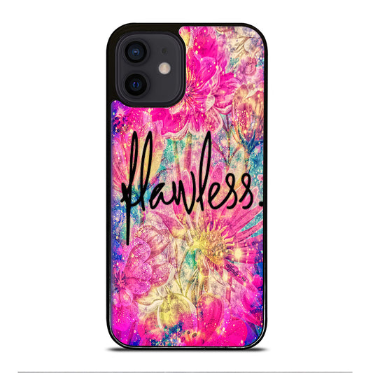 FLAWLESS FLOWER LOGO iPhone 12 Mini Case Cover