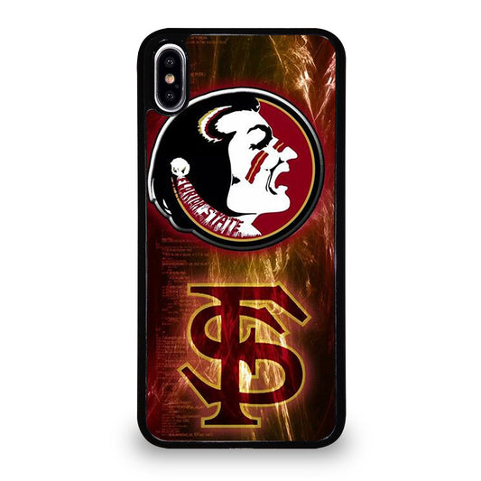 FLORIDA STATE FSU FOOTBALL LOGO iPhone XS Max Case Cover
