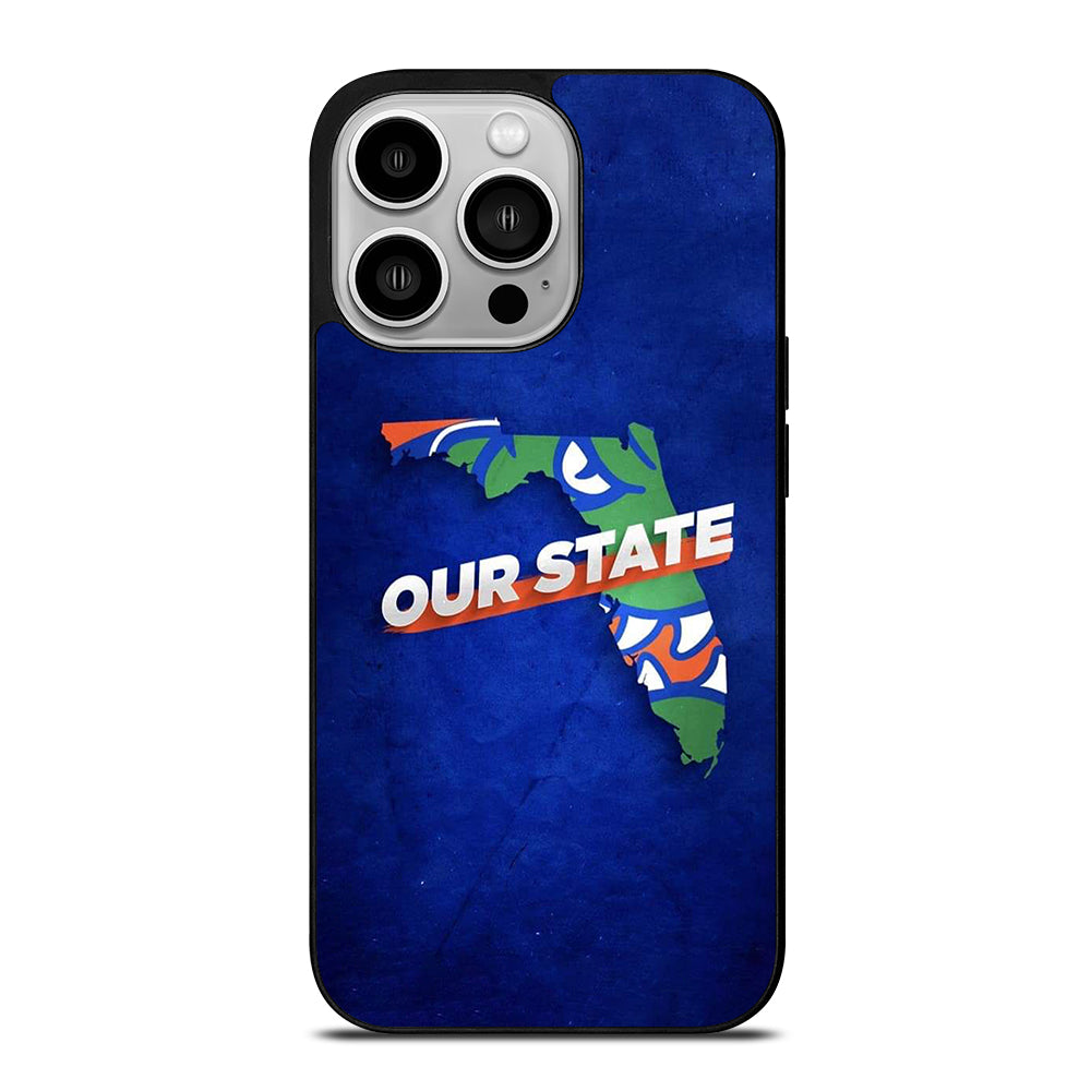 FLORIDA GATORS OUR STATE iPhone 14 Pro Case Cover