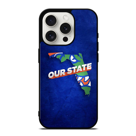FLORIDA GATORS OUR STATE iPhone 15 Pro Case Cover