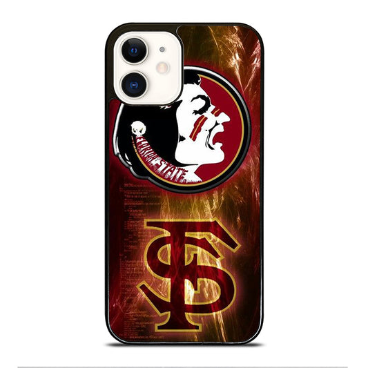 FLORIDA STATE FSU FOOTBALL LOGO iPhone 12 Case Cover
