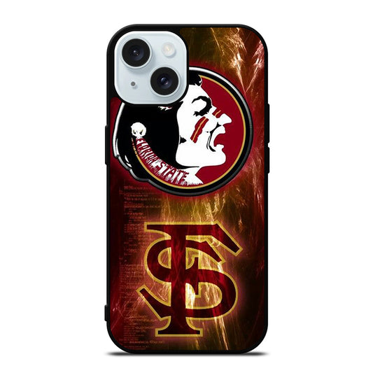 FLORIDA STATE FSU FOOTBALL LOGO iPhone 15 Case Cover