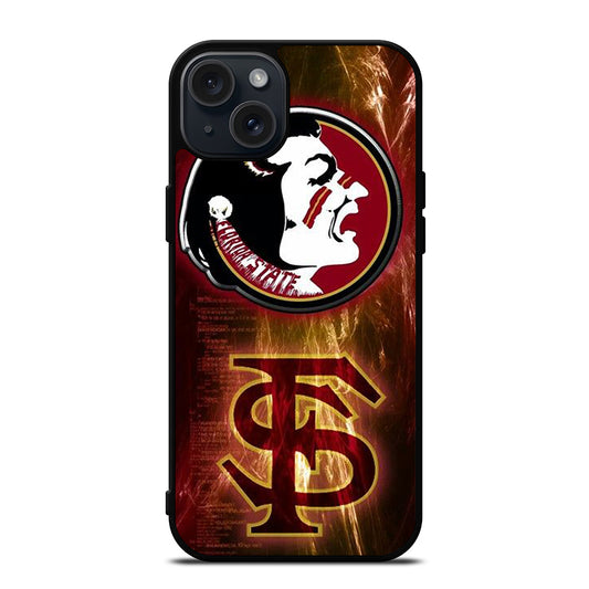 FLORIDA STATE FSU FOOTBALL LOGO iPhone 15 Plus Case Cover
