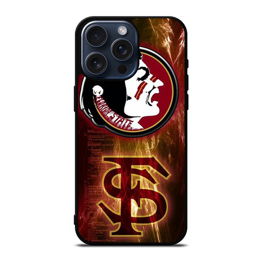 FLORIDA STATE FSU FOOTBALL LOGO iPhone 15 Pro Max Case Cover