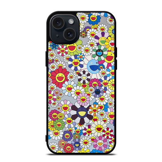 FLOWERS TAKASHI MURAKAMI iPhone 15 Plus Case Cover