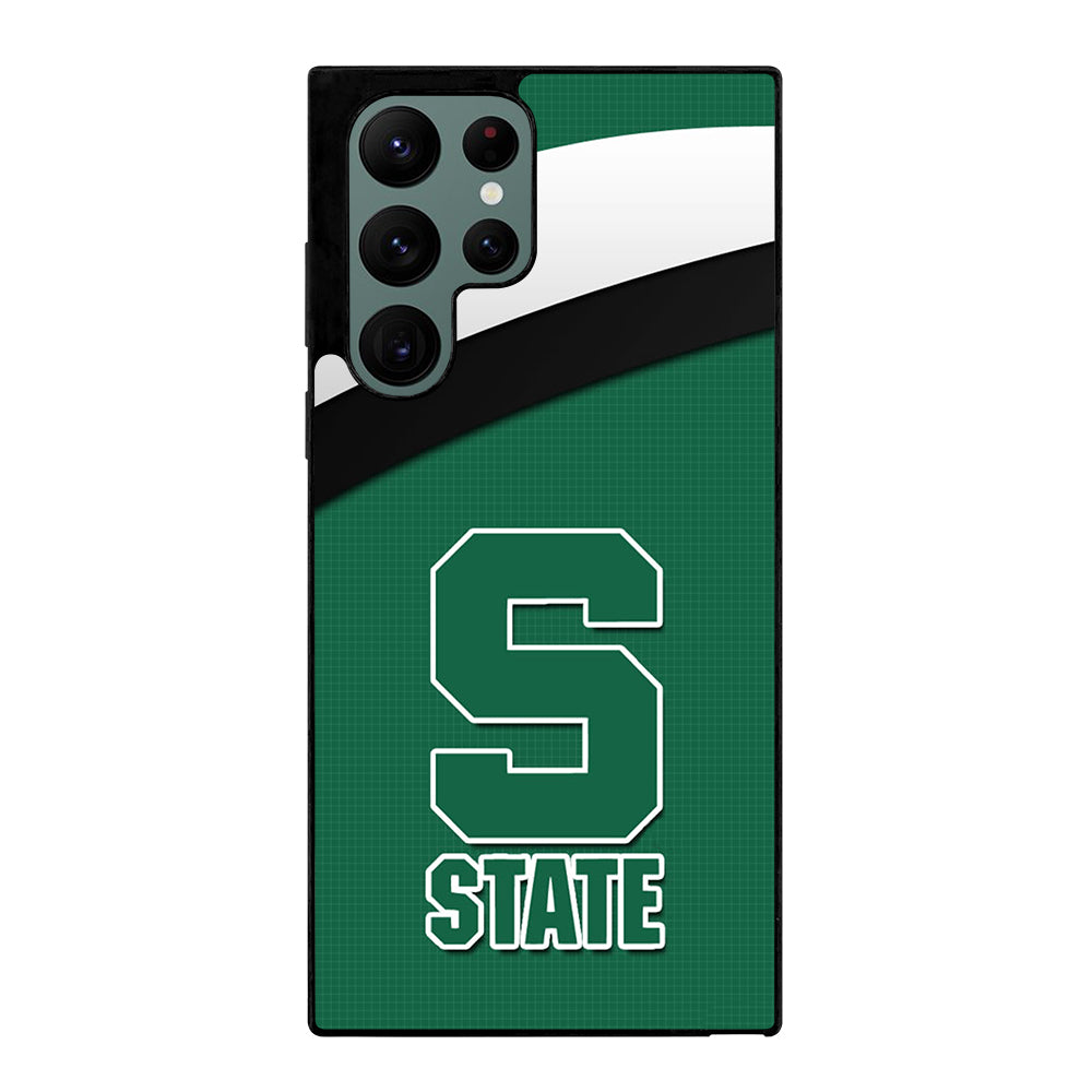 FOOTBALL MICHIGAN STATE LOGO 1 Samsung Galaxy S22 Ultra Case Cover