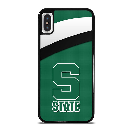 FOOTBALL MICHIGAN STATE LOGO 1 iPhone X / XS Case Cover