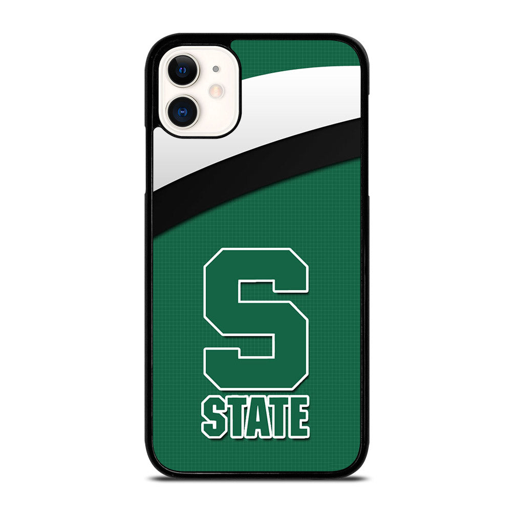 FOOTBALL MICHIGAN STATE LOGO 1 iPhone 11 Case Cover