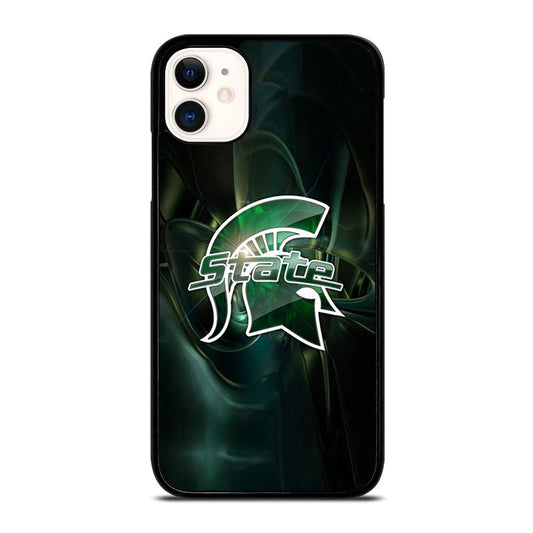 FOOTBALL MICHIGAN STATE LOGO 2 iPhone 11 Case Cover