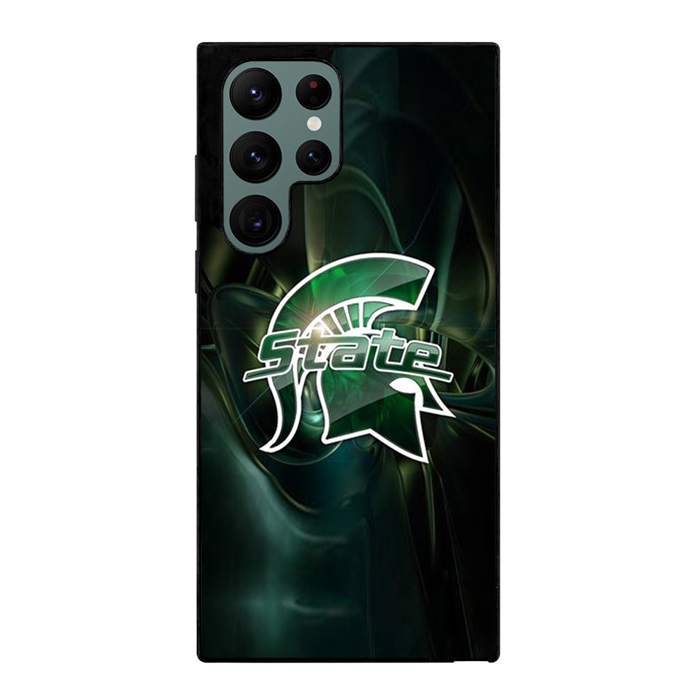 FOOTBALL MICHIGAN STATE LOGO 2 Samsung Galaxy S22 Ultra Case Cover