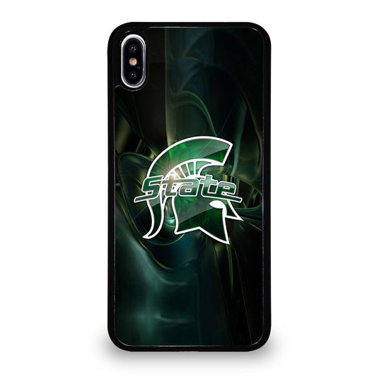 FOOTBALL MICHIGAN STATE LOGO 2 iPhone XS Max Case Cover