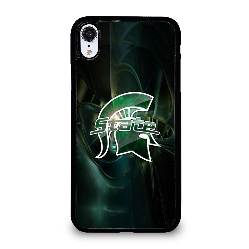 FOOTBALL MICHIGAN STATE LOGO 2 iPhone XR Case Cover