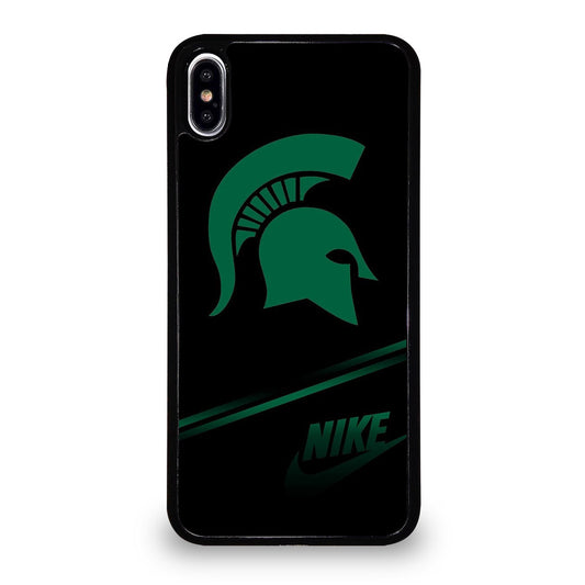 FOOTBALL MICHIGAN STATE LOGO 3 iPhone XS Max Case Cover