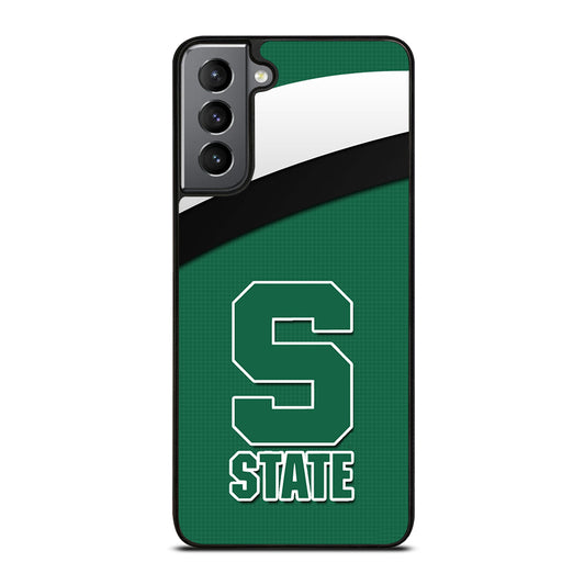 FOOTBALL MICHIGAN STATE LOGO 1 Samsung Galaxy S21 Plus Case Cover