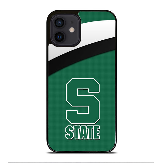 FOOTBALL MICHIGAN STATE LOGO 1 iPhone 12 Mini Case Cover