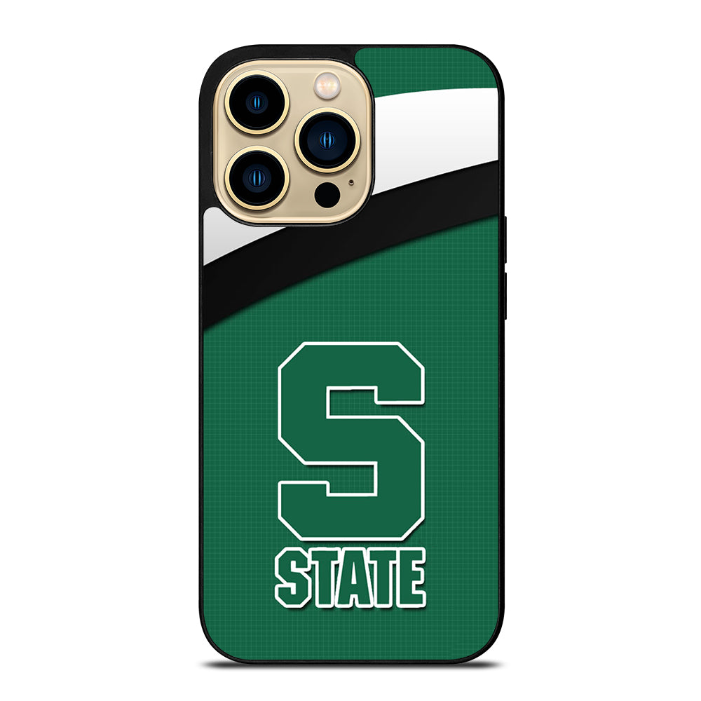 FOOTBALL MICHIGAN STATE LOGO 1 iPhone 14 Pro Max Case Cover