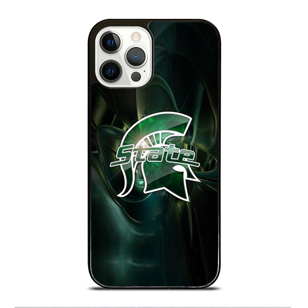 FOOTBALL MICHIGAN STATE LOGO 2 iPhone 12 Pro Case Cover