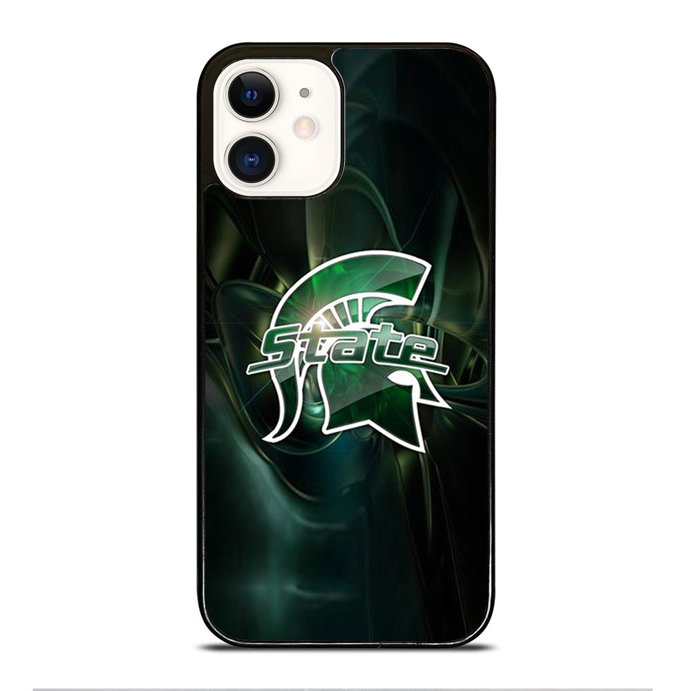 FOOTBALL MICHIGAN STATE LOGO 2 iPhone 12 Case Cover