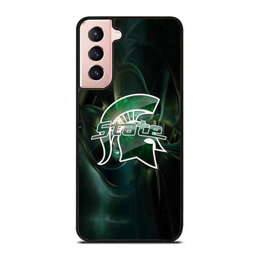 FOOTBALL MICHIGAN STATE LOGO 2 Samsung Galaxy S21 Case Cover