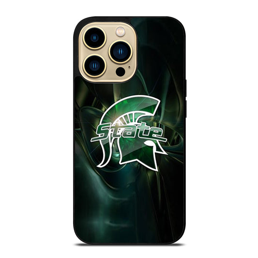FOOTBALL MICHIGAN STATE LOGO 2 iPhone 14 Pro Max Case Cover