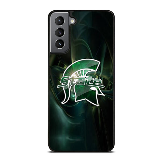FOOTBALL MICHIGAN STATE LOGO 2 Samsung Galaxy S21 Plus Case Cover