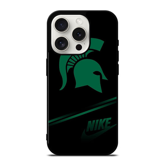FOOTBALL MICHIGAN STATE LOGO 3 iPhone 15 Pro Case Cover