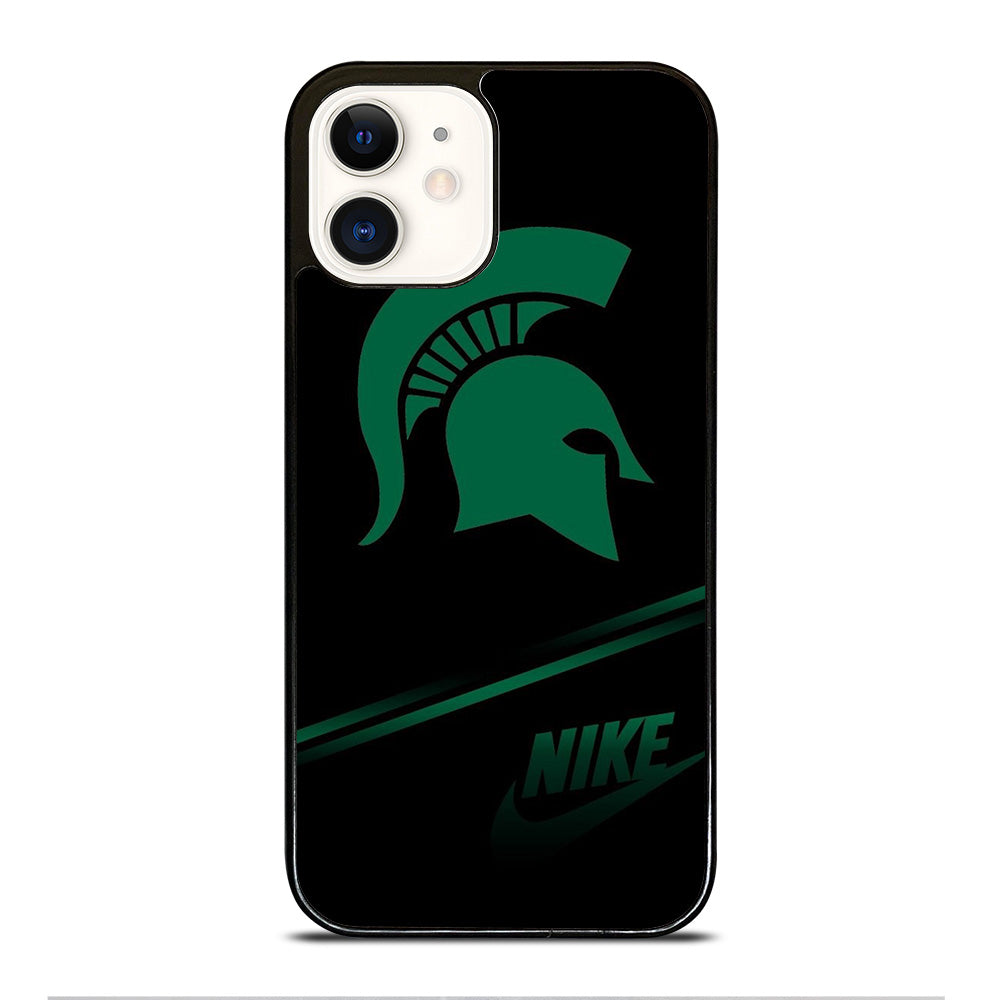 FOOTBALL MICHIGAN STATE LOGO 3 iPhone 12 Case Cover