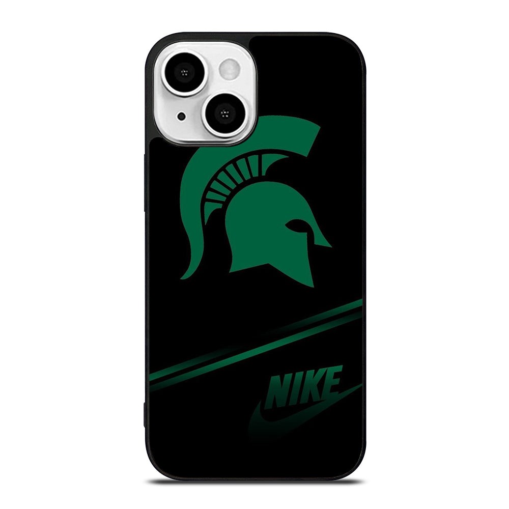 FOOTBALL MICHIGAN STATE LOGO 3 iPhone 13 Mini Case Cover