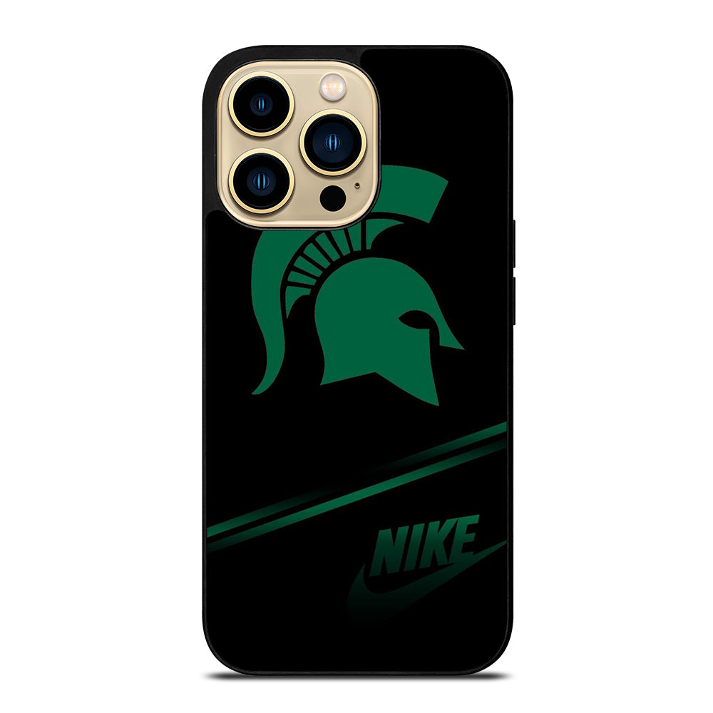 FOOTBALL MICHIGAN STATE LOGO 3 iPhone 14 Pro Max Case Cover
