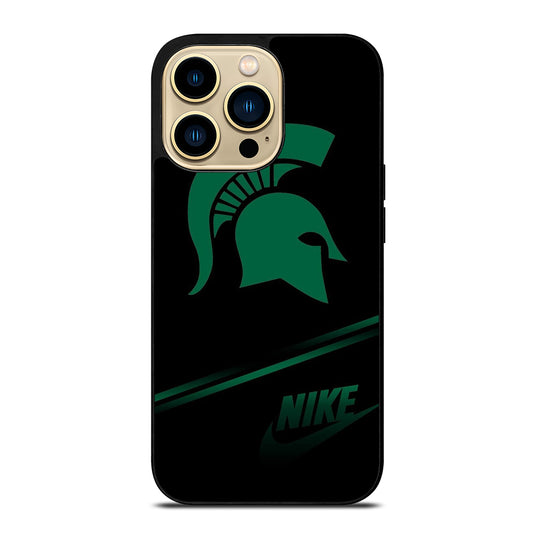 FOOTBALL MICHIGAN STATE LOGO 3 iPhone 14 Pro Max Case Cover