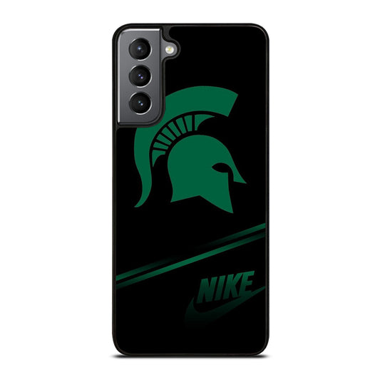 FOOTBALL MICHIGAN STATE LOGO 3 Samsung Galaxy S21 Plus Case Cover
