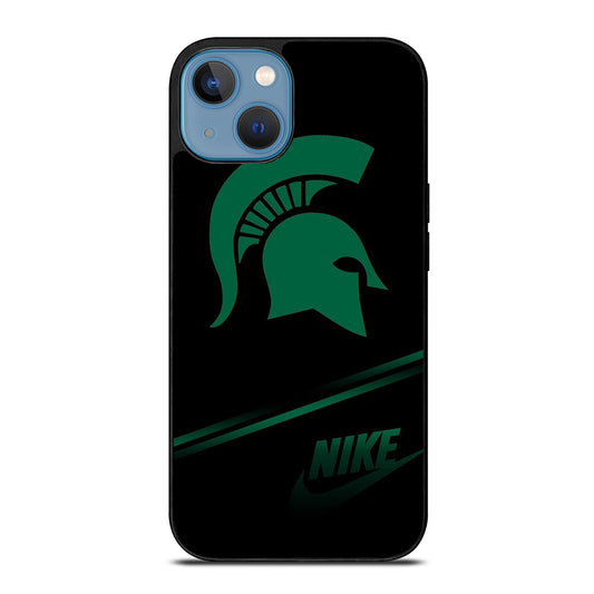 FOOTBALL MICHIGAN STATE LOGO 3 iPhone 13 Case Cover