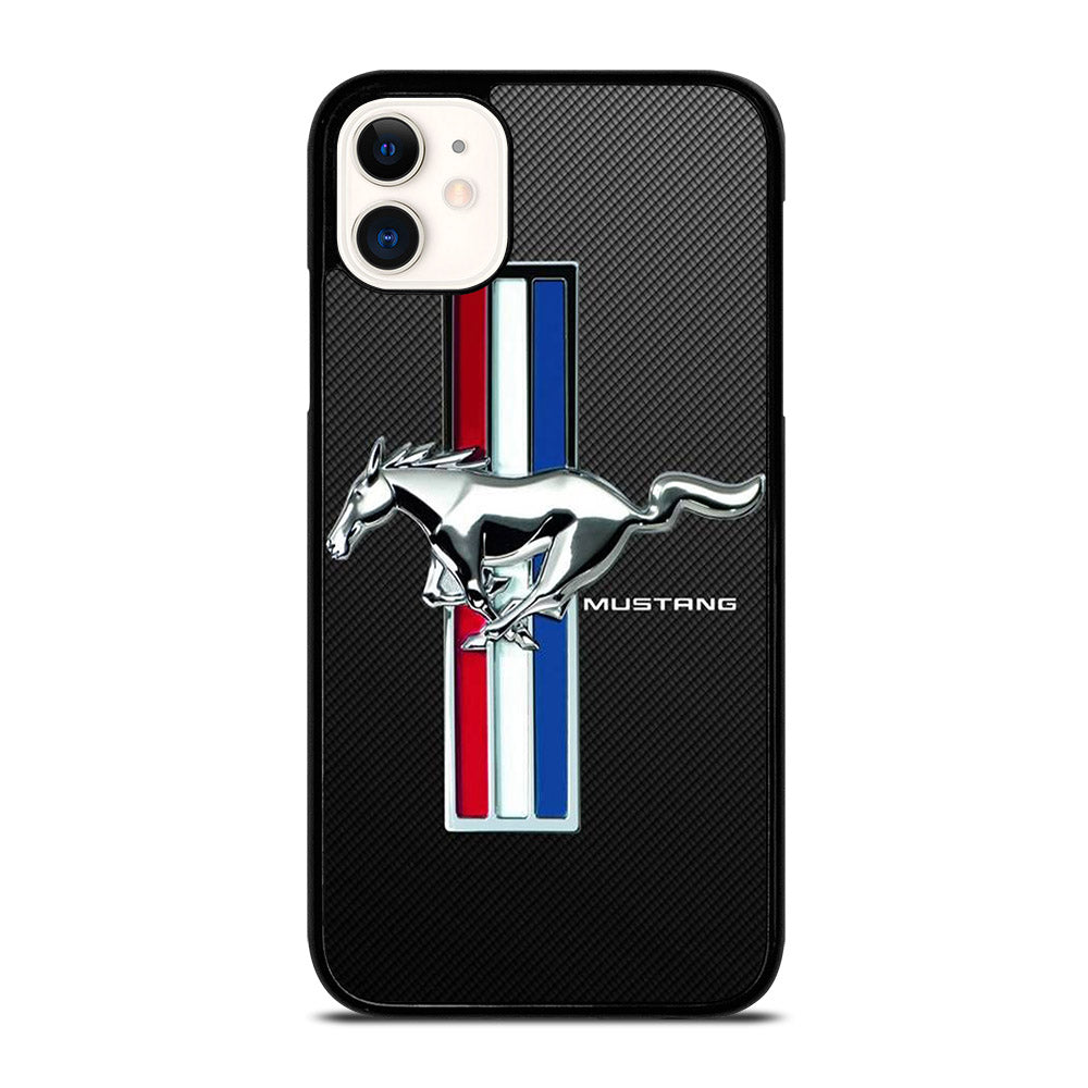 FORD MUSTANG GT CARBON LOGO iPhone 11 Case Cover