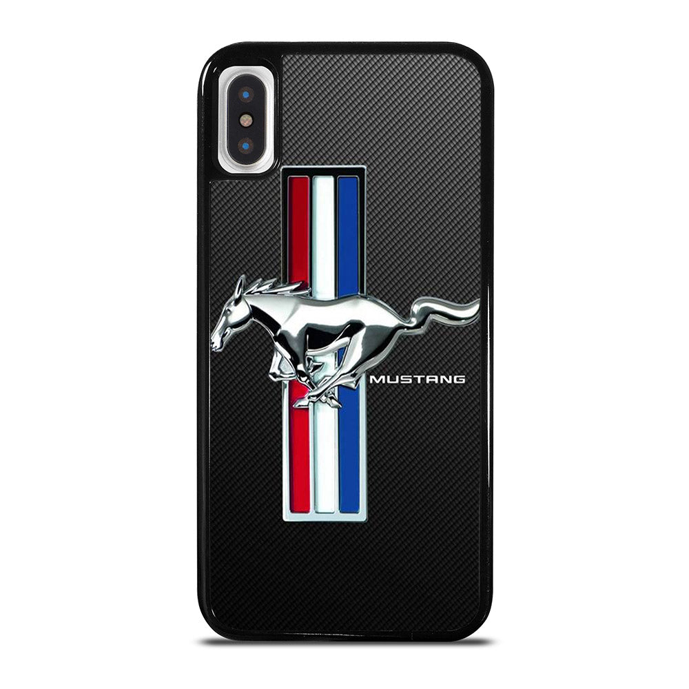 FORD MUSTANG GT CARBON LOGO iPhone X / XS Case Cover