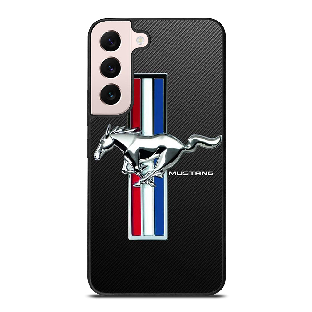 FORD MUSTANG GT CARBON LOGO Samsung Galaxy S22 Plus Case Cover