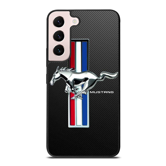 FORD MUSTANG GT CARBON LOGO Samsung Galaxy S22 Plus Case Cover