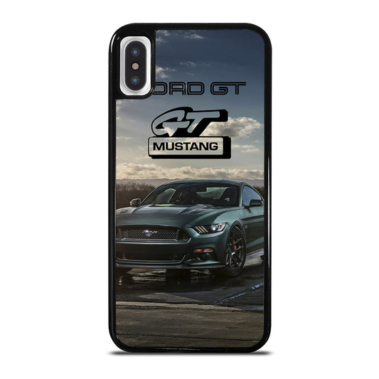 FORD MUSTANG GT CAR LOGO 2 iPhone X / XS Case Cover