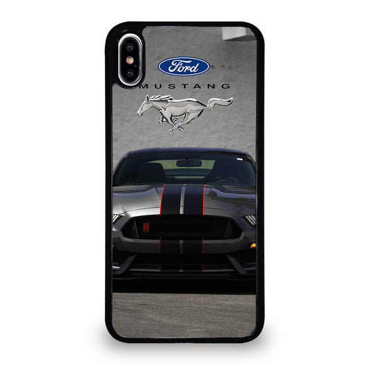 FORD MUSTANG GT CAR LOGO iPhone XS Max Case Cover