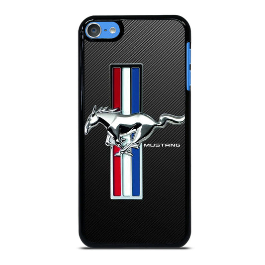 FORD MUSTANG GT CARBON LOGO iPod Touch 7 Case Cover