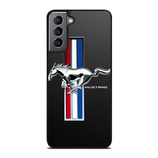 FORD MUSTANG GT CARBON LOGO Samsung Galaxy S21 Plus Case Cover