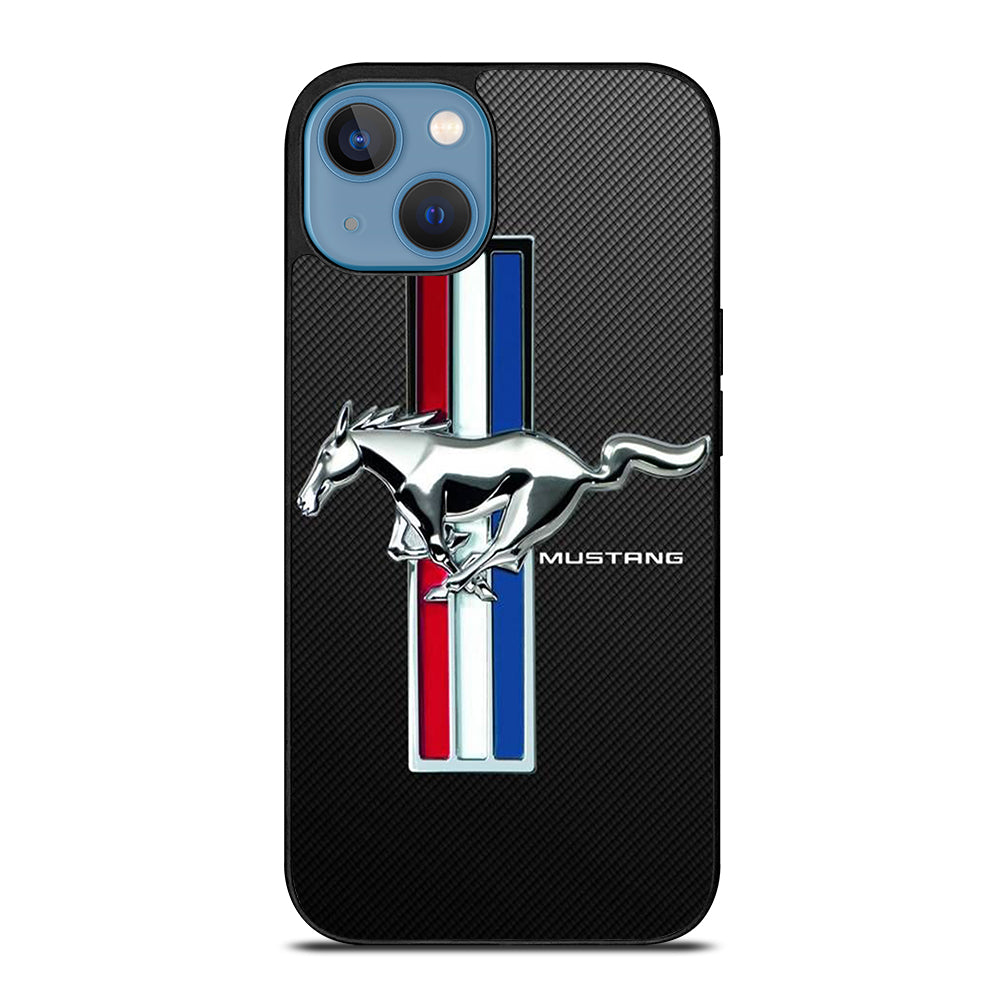 FORD MUSTANG GT CARBON LOGO iPhone 13 Case Cover